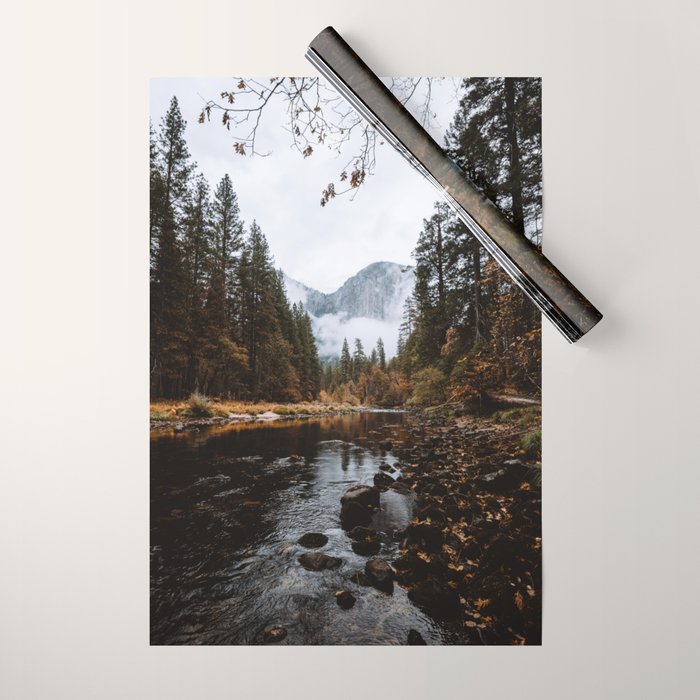 Autumn in Yosemite Wrapping Paper Gallery Image 1