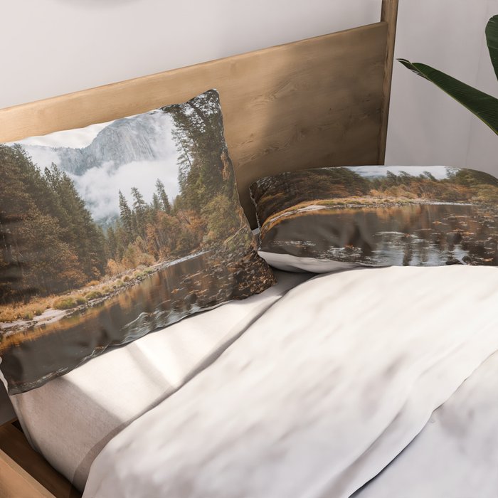 Autumn in Yosemite Pillow Sham Gallery Image 2