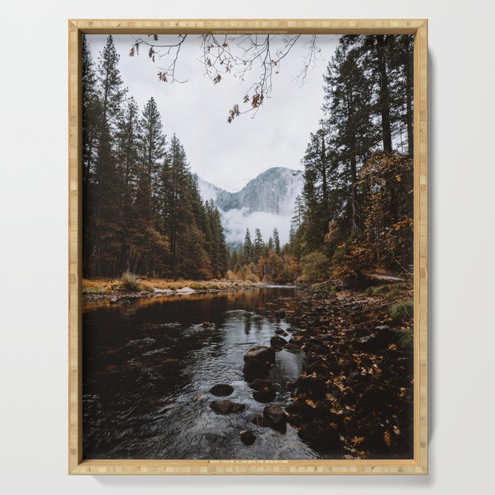 Autumn in Yosemite Serving Tray Gallery Image 1
