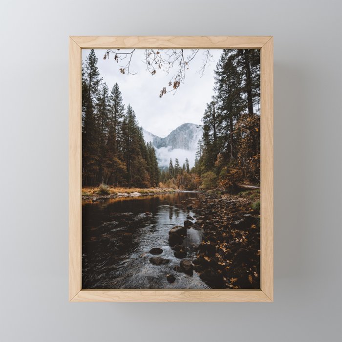 Autumn in Yosemite Mini Art Print Gallery Image 1