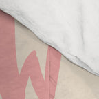 Meow Meow says the cat - typography Comforter Gallery Image 4