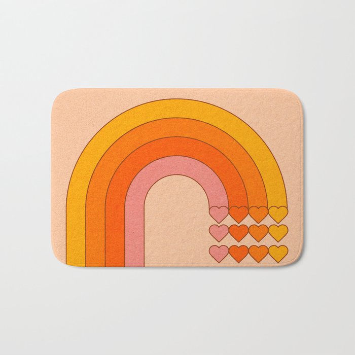 Sweetheart Rainbow Bath Mat Gallery Image 1