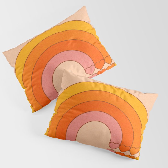 Sweetheart Rainbow Pillow Sham Gallery Image 3
