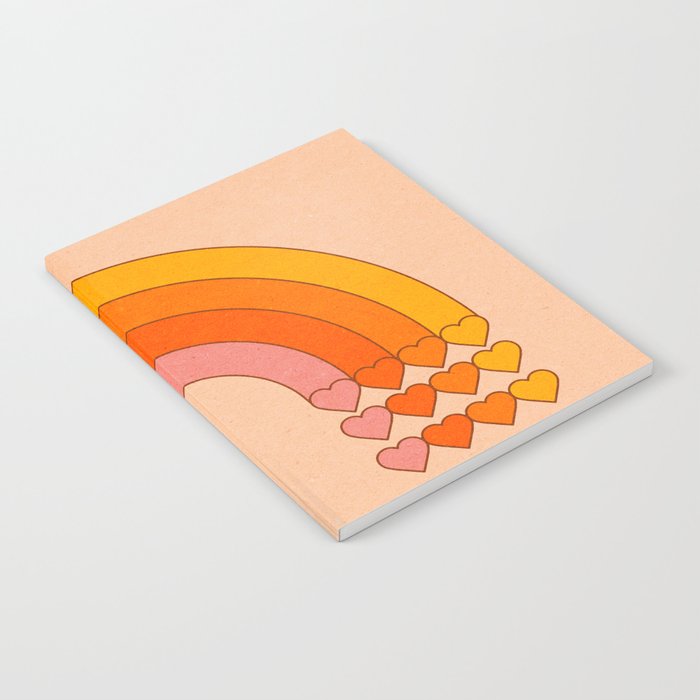 Sweetheart Rainbow Notebook Gallery Image 2