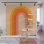 Sweetheart Rainbow Wall Mural Gallery Image 1