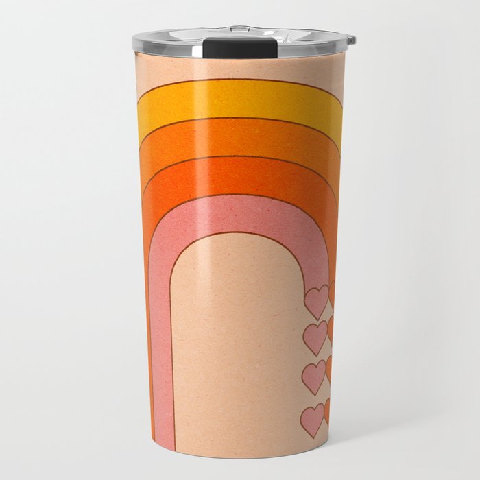 Sweetheart Rainbow Travel Mug Gallery Image 1