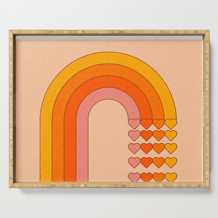 Sweetheart Rainbow Serving Tray Gallery Image 1