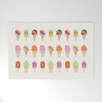 i love ice cream Welcome Mat Gallery Image 1