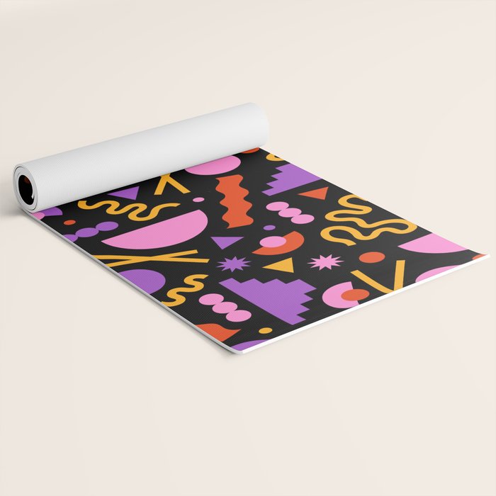 Purple ramen Yoga Mat Gallery Image 2