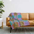 Tassellation Dreams 1 Throw Blanket Gallery Image 1