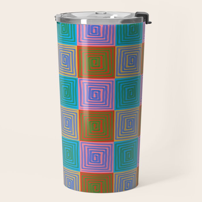Tassellation Dreams 1 Travel Mug Gallery Image 2