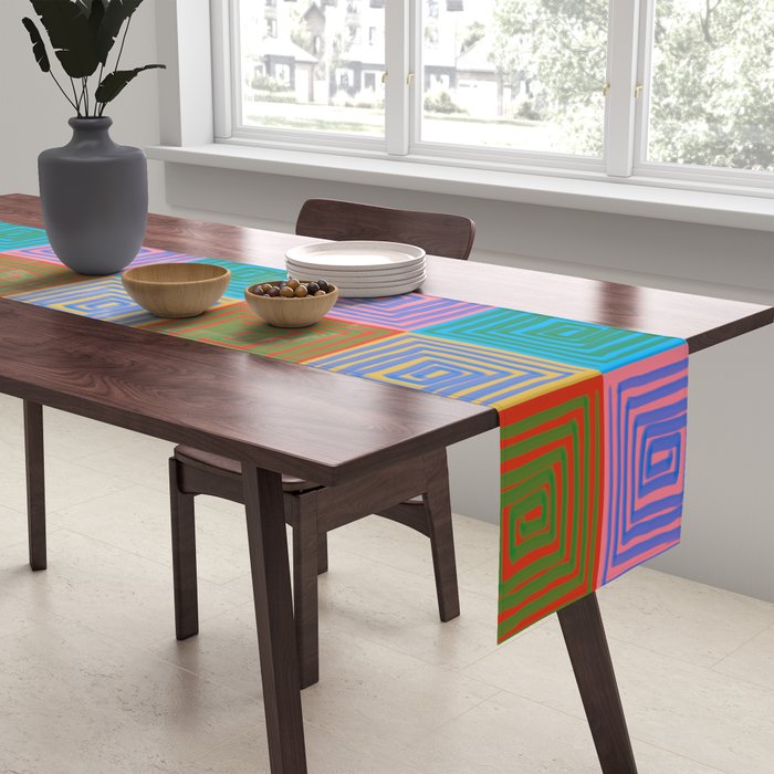 Tassellation Dreams 1 Table Runner Gallery Image 2