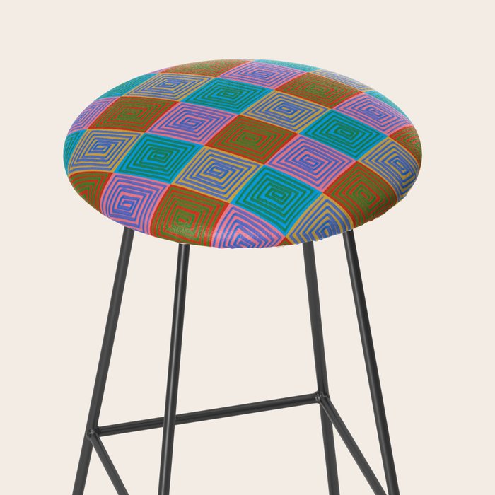Tassellation Dreams 1 Stool Gallery Image 2
