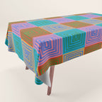 Tassellation Dreams 1 Tablecloth Gallery Image 1