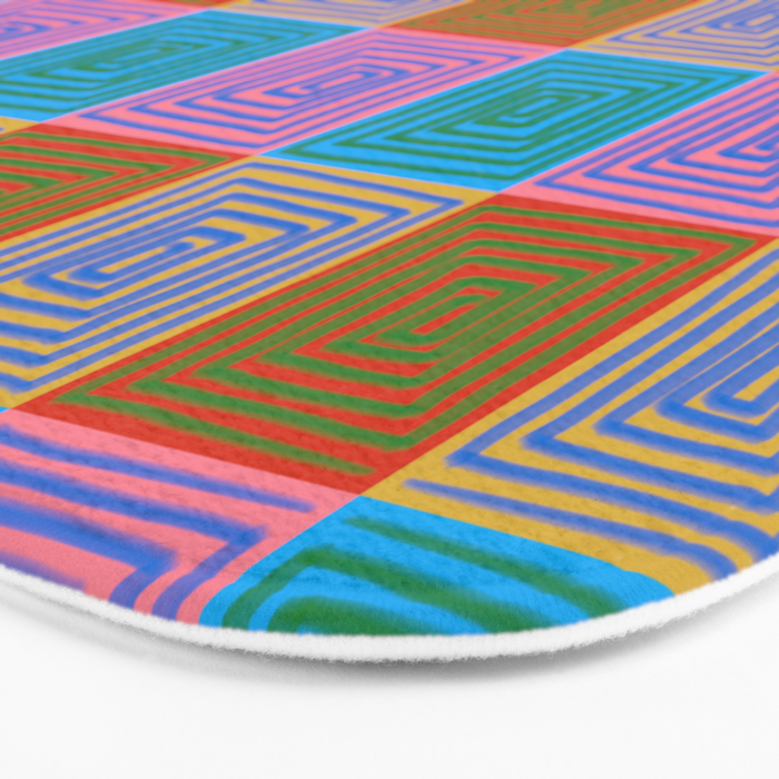 Tassellation Dreams 1 Bath Mat Gallery Image 3