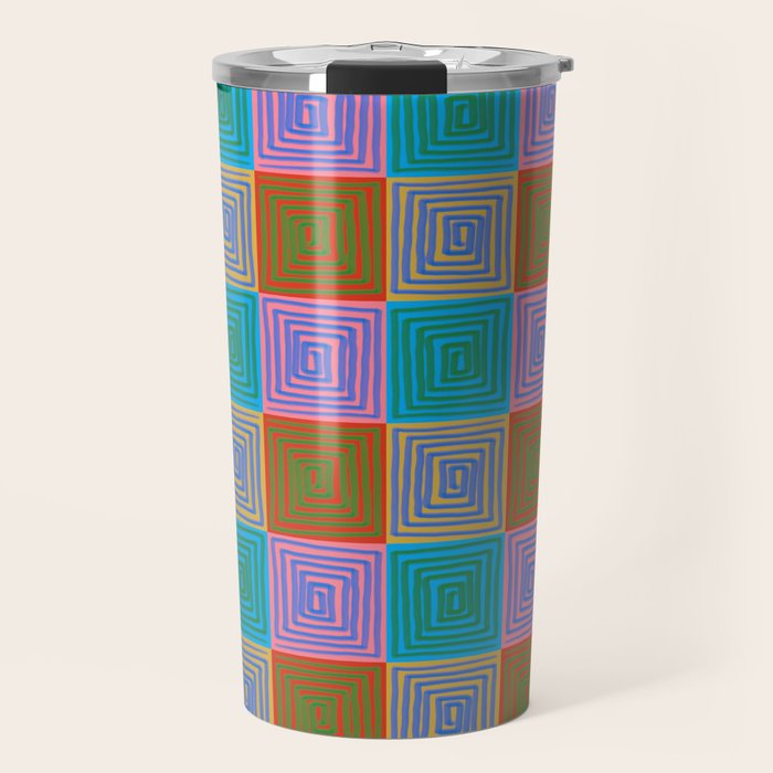 Tassellation Dreams 1 Travel Mug Gallery Image 1