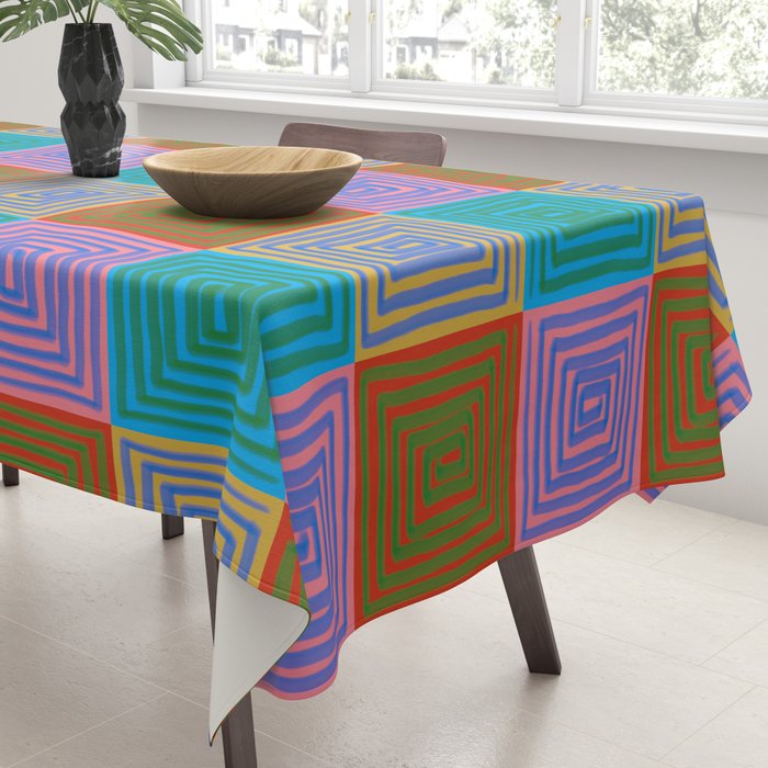 Tassellation Dreams 1 Tablecloth Gallery Image 3