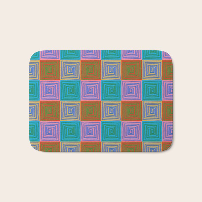 Tassellation Dreams 1 Bath Mat Gallery Image 1