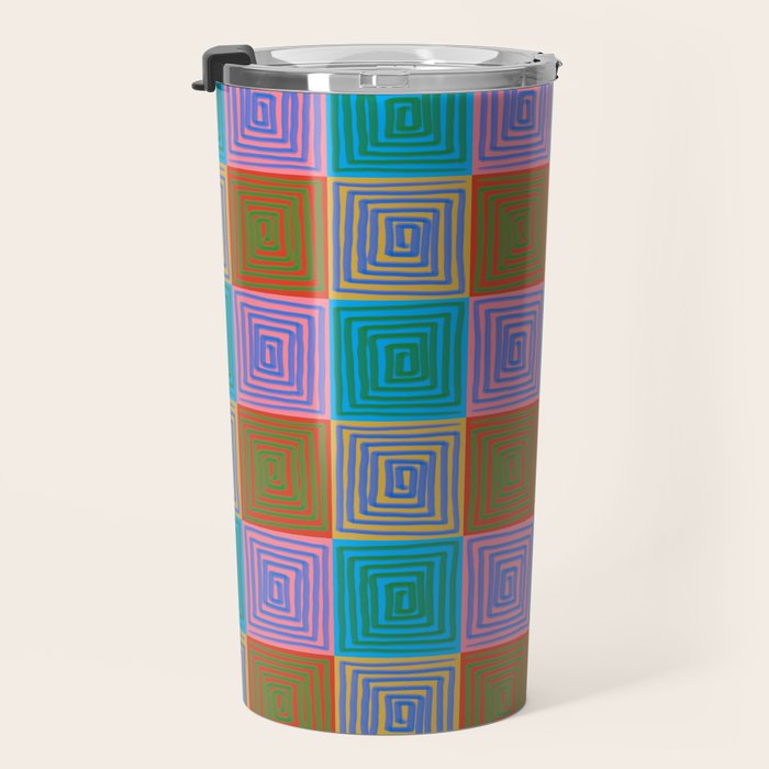 Tassellation Dreams 1 Travel Mug Gallery Image 3