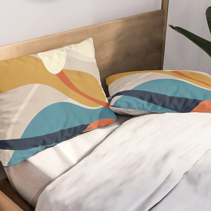 Abstract Art 44 Pillow Sham Gallery Image 2