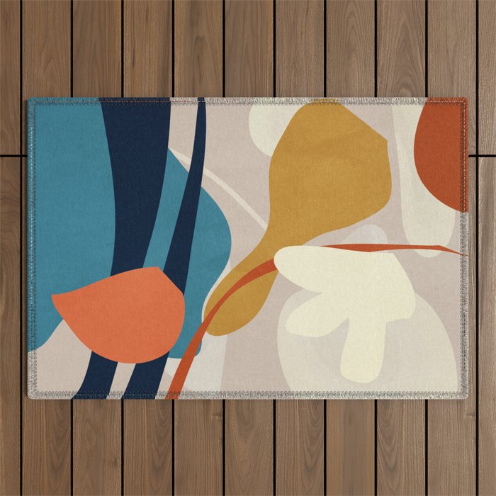 Abstract Art 44 Outdoor Rug Gallery Image 1