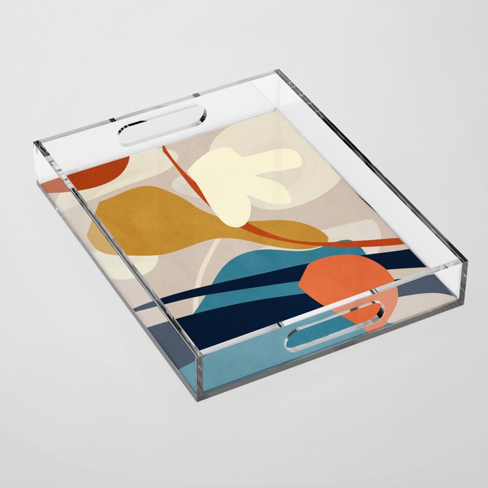 Abstract Art 44 Acrylic Tray Gallery Image 1