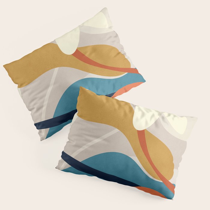 Abstract Art 44 Pillow Sham Gallery Image 1