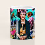 Frida´s secret smile Coffee Mug Gallery Image 4