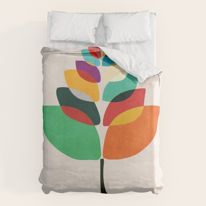 Lotus flower Duvet Cover Gallery Image 1