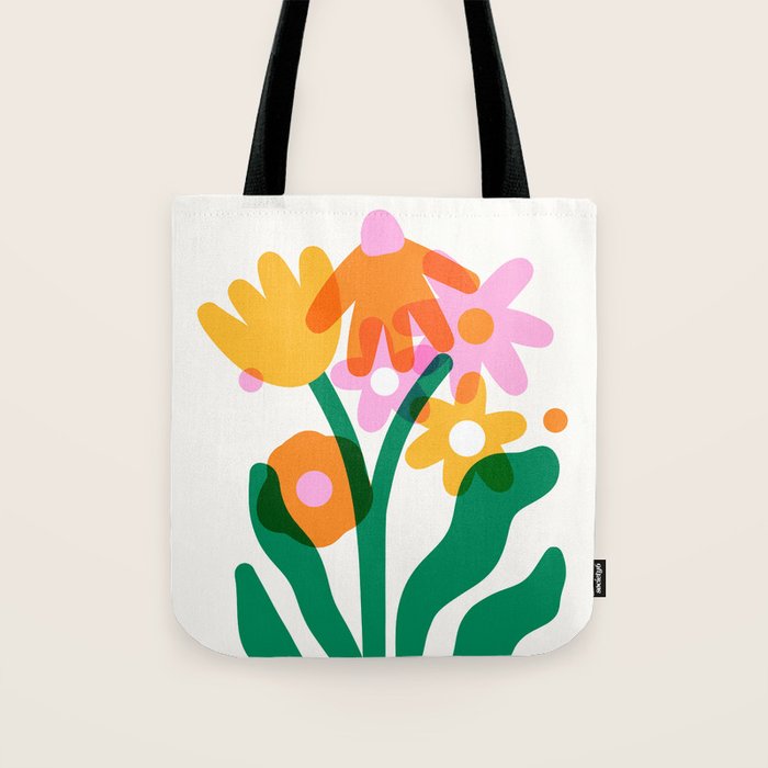 Garden in Bloom Matisse Tote Bag Gallery Image 1