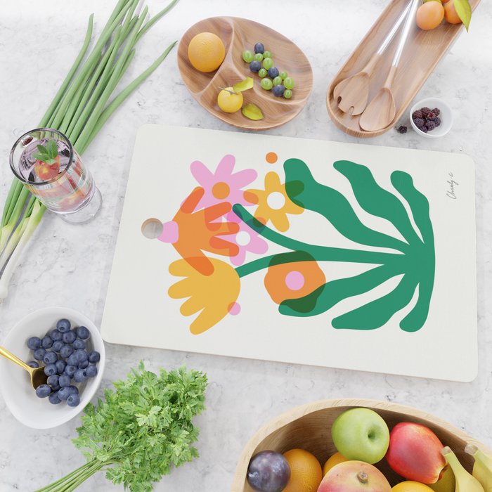 Garden in Bloom Matisse Cutting Board Gallery Image 2
