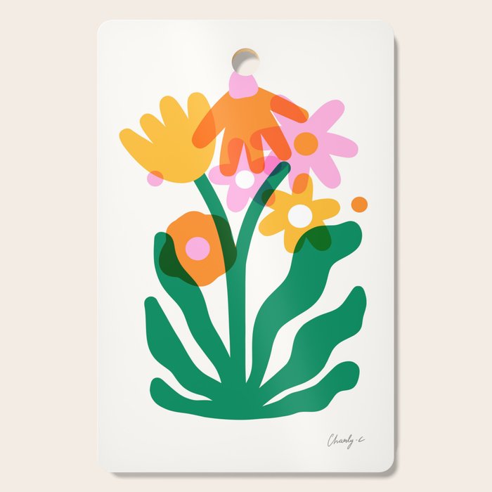 Garden in Bloom Matisse Cutting Board Gallery Image 1