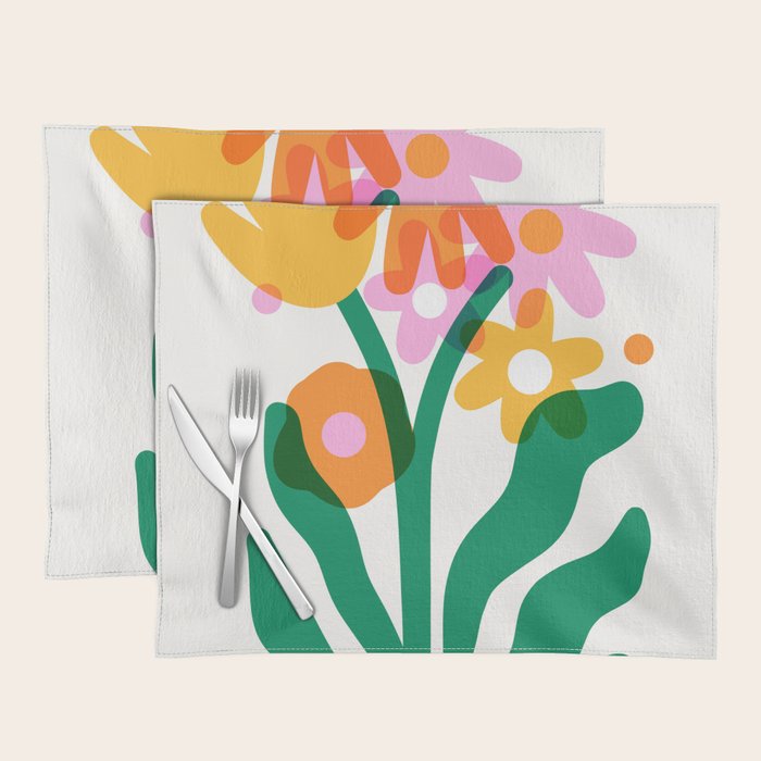 Garden in Bloom Matisse Placemat Gallery Image 1