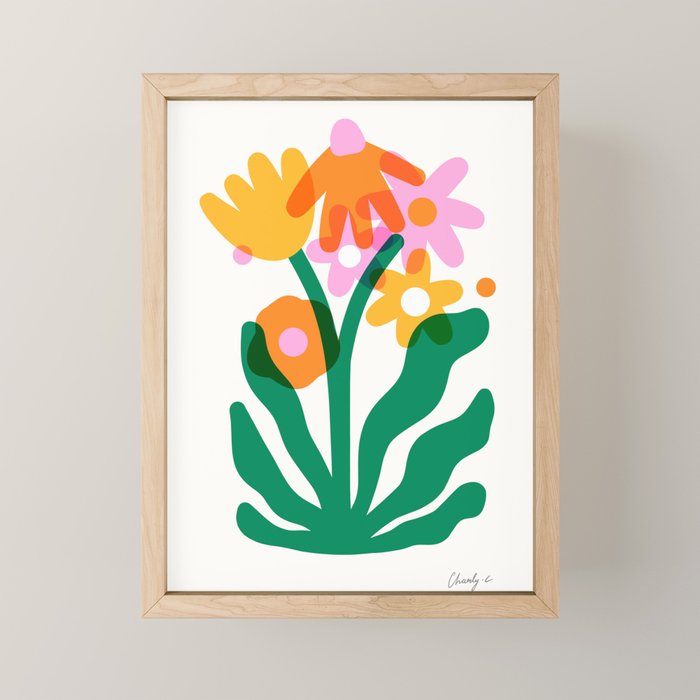 Garden in Bloom Matisse Mini Art Print Gallery Image 1
