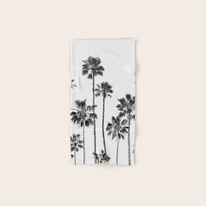Black & White Palms 3 Towels Gallery Image 1