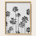 Black & White Palms 3 Serving Tray Gallery Image 1