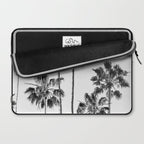 Black & White Palms 3 Laptop Sleeve Gallery Image 2