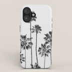 Black & White Palms 3 iPhone Case Gallery Image 1