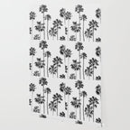 Black & White Palms 3 Wallpaper Gallery Image 2