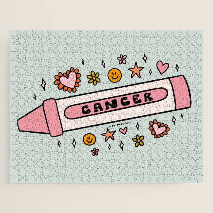 Cancer Crayon Jigsaw Puzzle Gallery Image 1