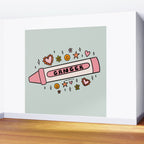 Cancer Crayon Wall Mural Gallery Image 2