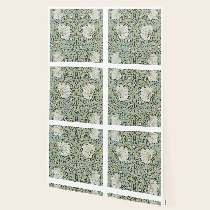 William Morris - Pimpernel Art Print, Vintage Museum Exhibition Art, Botanical Floral Pattern Wallpaper Gallery Image 2