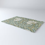 William Morris - Pimpernel Art Print, Vintage Museum Exhibition Art, Botanical Floral Pattern Rug Gallery Image 3