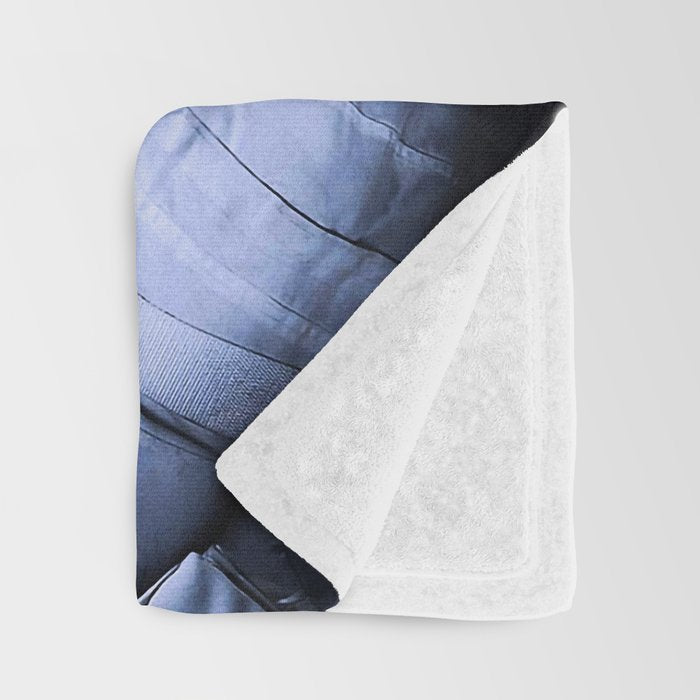 Astronaut on the Moon with beer Throw Blanket Gallery Image 3