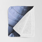 Astronaut on the Moon with beer Throw Blanket Gallery Image 3