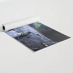 Astronaut on the Moon with beer Yoga Mat Gallery Image 2