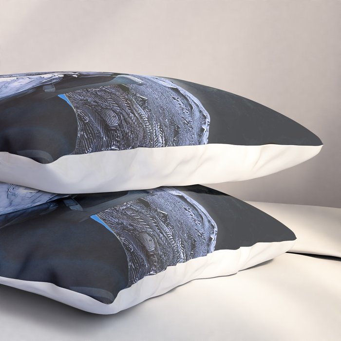 Astronaut on the Moon with beer Pillow Sham Gallery Image 3
