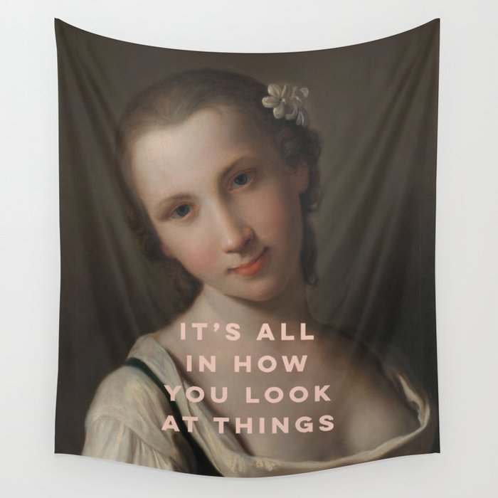 It's All In How You Look At Things Wall Tapestry Gallery Image 4