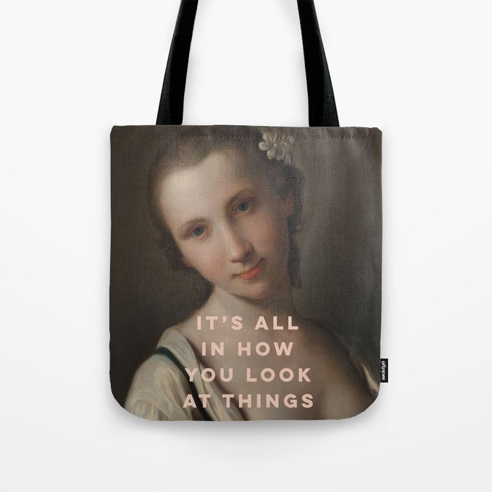 It's All In How You Look At Things Tote Bag Gallery Image 1