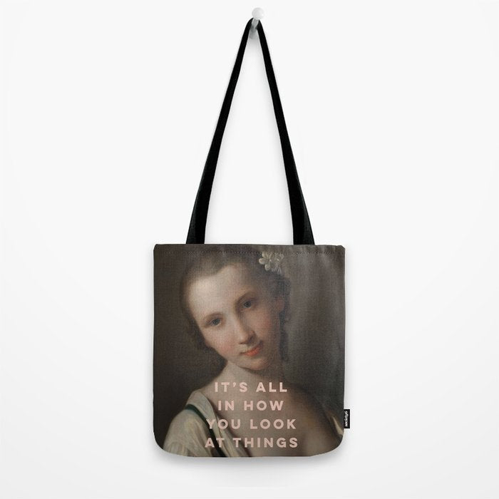 It's All In How You Look At Things Tote Bag Gallery Image 2